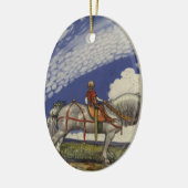 In de wereld door John Bauer 1907 Keramisch Ornament (Links)