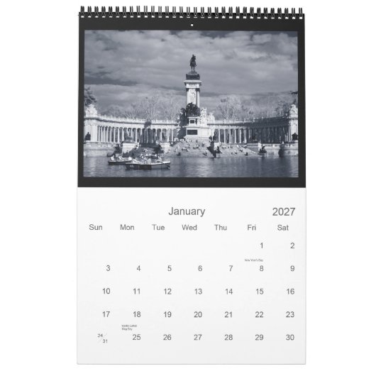 ...in de wereld van onzichtbaar licht kalender (Jan 2027)