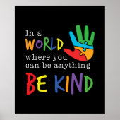 In de wereld waar je alles kunt zijn poster (Voorkant)