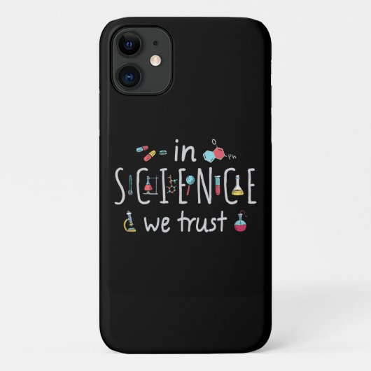 In de wetenschap vertrouwen we Case-Mate iPhone case (Achterkant)