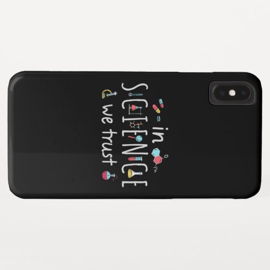 In de wetenschap vertrouwen we Case-Mate iPhone case (Achterkant (horizontaal))