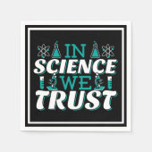 In de wetenschap vertrouwen wij het citaat - Leerd Servet (Voorkant)