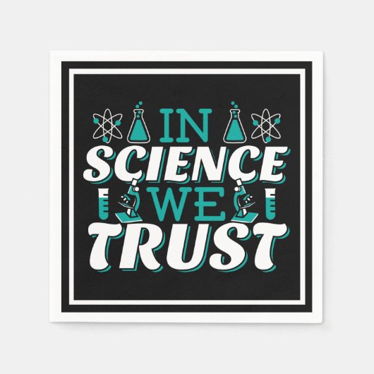 In de wetenschap vertrouwen wij het citaat - Leerd Servet (Voorkant)