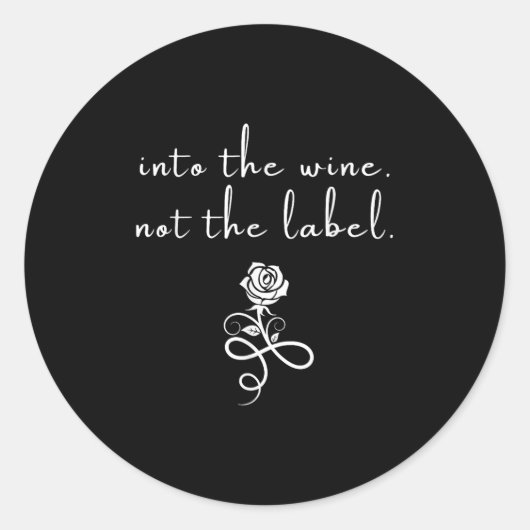 In de wijn is de liefde voor het label niet het li (Voorkant)