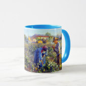 In de wijngaard Elin Danielson 1898 Mok (Voorkant rechts)