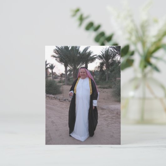 In de wilde Arabië Briefkaart (Staand voorkant)