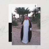 In de wilde Arabië Briefkaart (Voorkant / Achterkant)
