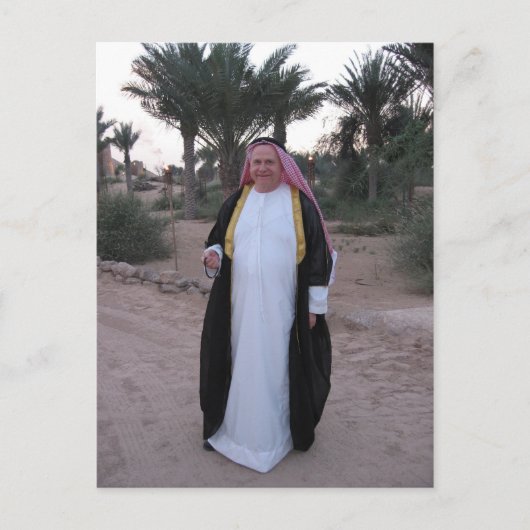 In de wilde Arabië Briefkaart (Voorkant)