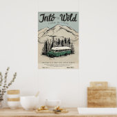 In de wilde geïllustreerde film poster (Keuken)