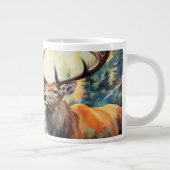 In de wildernis: De elegantie van herten Grote Koffiekop (Rechts)