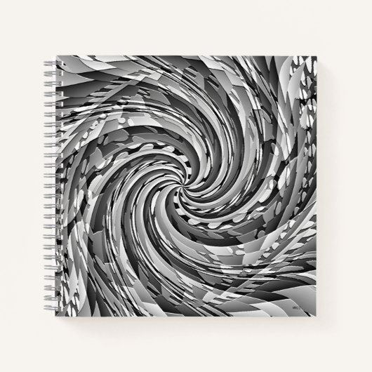 In de wind.... notitieboek (Voorkant)