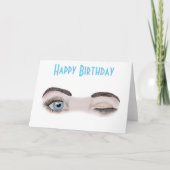 In de wink van een oogdag kaart (Voorkant)