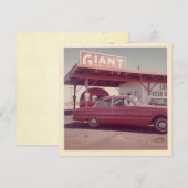  "In de winkel, augustus 1962" Flat Note Kaart (Voorkant / Achterkant)