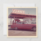  "In de winkel, augustus 1962" Flat Note Kaart (Voorkant)