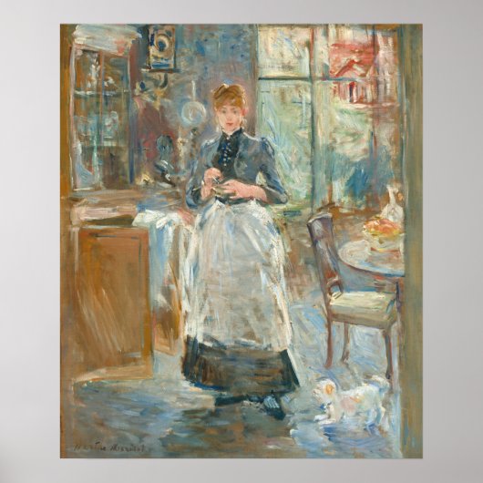 In de winningsruimte - Berthe Morisot Fine Art Poster (Voorkant)