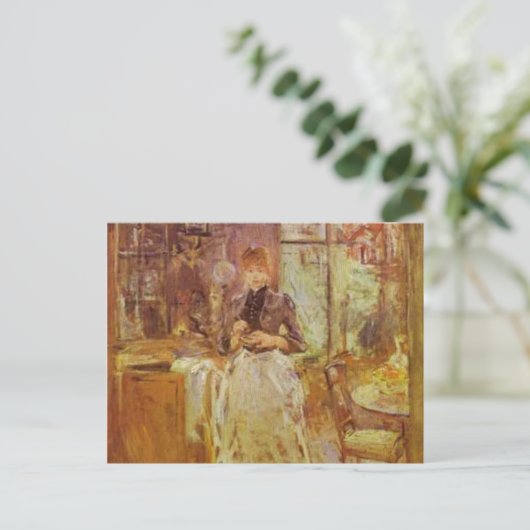 In de winningsruimte briefkaart (Staand voorkant)