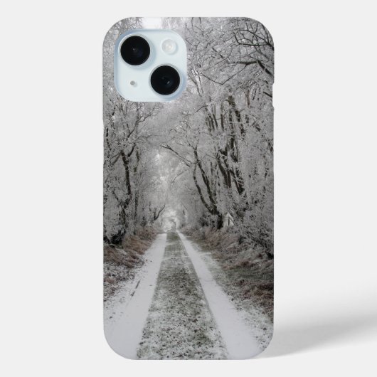 In de winter Case-Mate iPhone case (Achterkant)