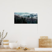 In de winterheuvels die ik druk poster (Keuken)