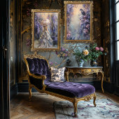 In de Wisteria, Volledige lengte Etherische portre Tissuepapier