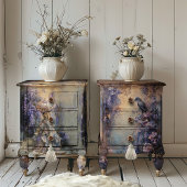 In de Wisteria, Volledige lengte Etherische portre Tissuepapier