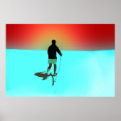 In de woestijn lopen poster (Voorkant)