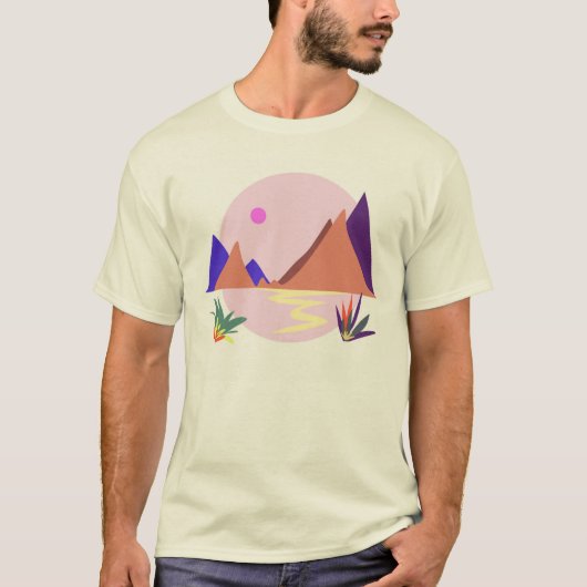 In de woestijn t-shirt (Voorkant)