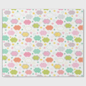 In de wolken cadeaupapier (Vlak)