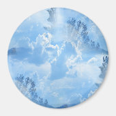 In de wolken drijven... magneet (Voorkant)