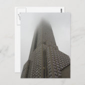 In de wolken - Empire State Building - New York Briefkaart (Voorkant / Achterkant)