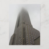 In de wolken - Empire State Building - New York Briefkaart (Voorkant)
