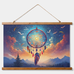 In de Wolken, Native American Dreamcatcher Hangend Wandkleed