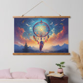 In de Wolken, Native American Dreamcatcher Hangend Wandkleed (Slaapkamer)