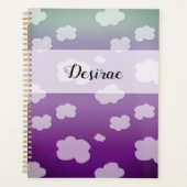 In de wolken - Patroon Planner (Voorkant)