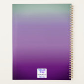 In de wolken - Patroon Planner (Achterkant)