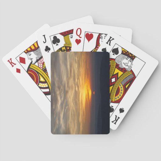 In de wolken pokerkaarten (Achterkant)