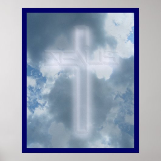 In de wolken poster (Voorkant)