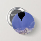 In de wolken ronde button 5,7 cm (Voorkant /achterkant)