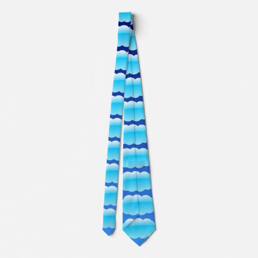 In de wolken stropdas (Achterkant)