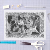 In de wolken tissuepapier (Craft)