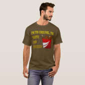 In de woorden van de kolonel t-shirt (Voorkant volledig)