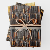 In de Workshop Wrapping Paper Flat Sheet Set van 3 (In situ)