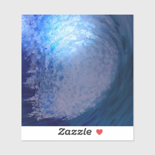 In de wrongel sticker (Vel)