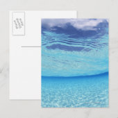 In de zee briefkaart (Voorkant / Achterkant)