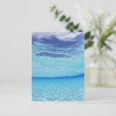 In de zee briefkaart (Staand voorkant)