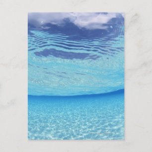 In de zee briefkaart