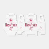 In de Ziekte & Ziekte Wedding Hangover Kit Favor Bedankdoosjes (Uitgevouwen)