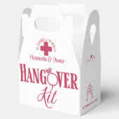 In de Ziekte & Ziekte Wedding Hangover Kit Favor Bedankdoosjes (Geopend)