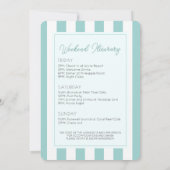 In de zomer ben ik getrouwd met een vrijgezellenwe kaart (Achterkant)