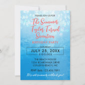 In de zomer werd ik zeventien jaar onder water kaart (Voorkant)