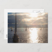 In de zon briefkaart (Voorkant / Achterkant)